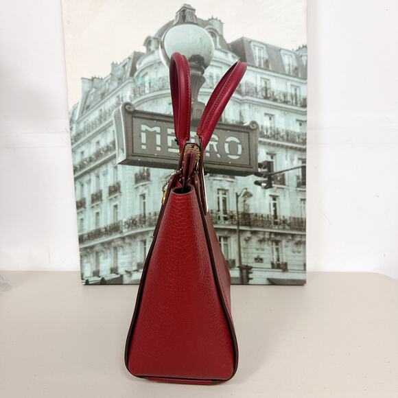 Coach 79468 Troupe Tote IN Deep Red - Picture 2 of 7